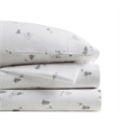 Olliix True North by Sleep Philosophy Cozy Flannel Full Sheet Set in Gray