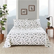 Olliix Woolrich Cotton Flannel Twin Sheet Set Cotton in Green Trees & Trucks