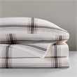 Olliix Woolrich Cotton Flannel King Sheet Set Cotton in Tan Plaid