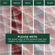 Olliix Woolrich Cotton Flannel Full Sheet Set Cotton in Red Plaid