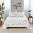 Olliix Woolrich Cotton Flannel Full Sheet Set Cotton in Green Tree Trip