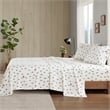 Olliix Woolrich Cotton Flannel King Sheet Set Cotton in Green Tree Trip
