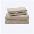 Olliix Woolrich Cotton Flannel Twin Sheet Set Cotton in Stag Head