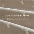 Olliix Woolrich Cotton Flannel Twin Sheet Set Cotton in Stag Head