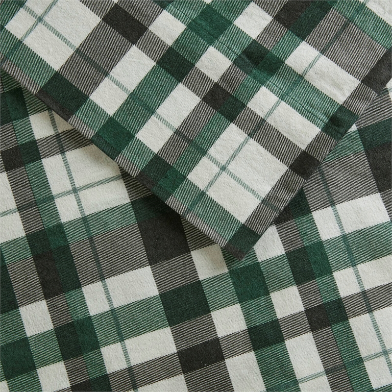 Olliix Woolrich Cotton Flannel Full Sheet Set Cotton in Finton