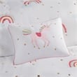 Olliix Intelligent Design Kids Alicia Twin Comforter Set Polyester in White
