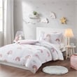 Olliix Intelligent Design Kids Alicia Twin Comforter Set Polyester in White