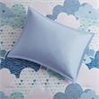 Olliix Intelligent Design Kids Cloud Twin Comforter Set Cotton in Blue