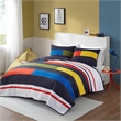 Olliix Intelligent Design Kids Morris Twin Coverlet Mini Set Cotton in Multi