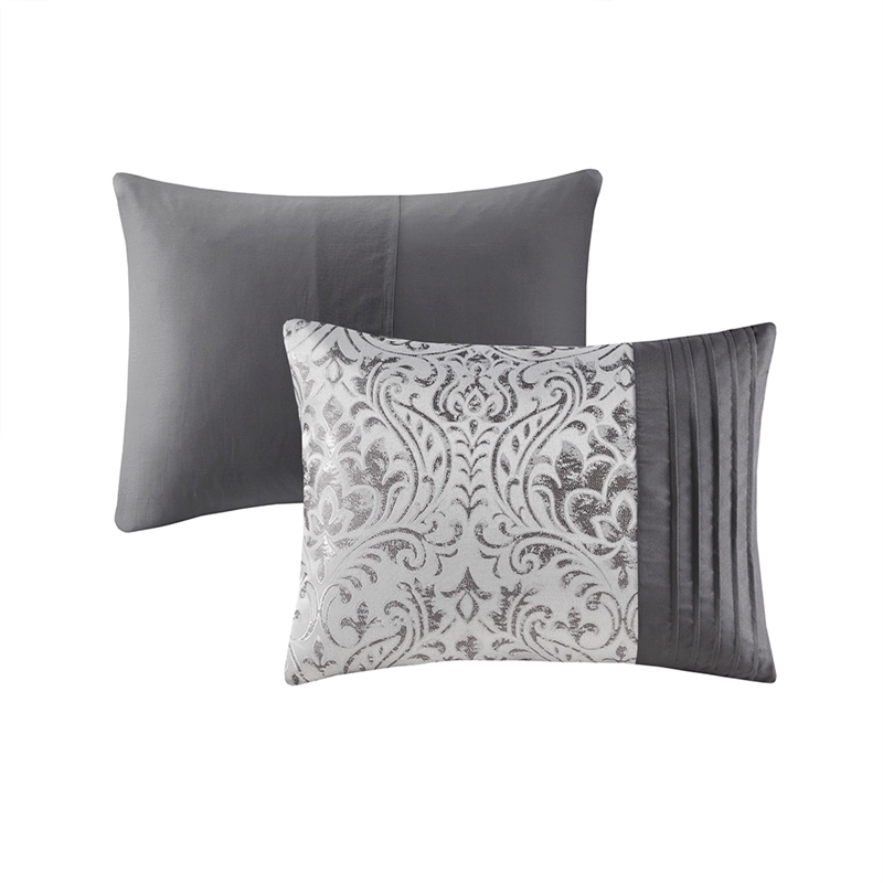 Olliix Madison Park Emilia King Comforter Set Polyester in Silver