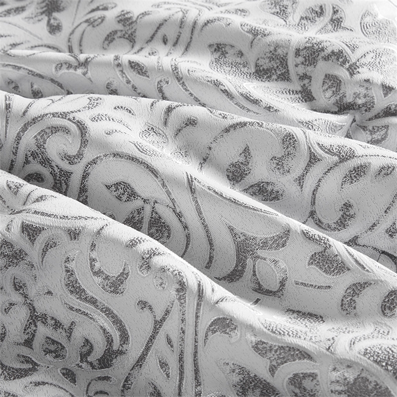 Olliix Madison Park Emilia King Comforter Set Polyester in Silver