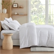 Olliix Super Listing Logan King Duvet Set Polyester in White