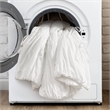 Olliix 510 Design Mia King Comforter Set Microfiber in White