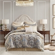 Olliix Croscill Classics Julius King Comforter Set Polyester in Blue/Grey
