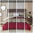Olliix Woolrich Emmet Creek King Comforter Set Polyester in Red