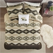 Olliix Woolrich Emmet Creek King Comforter Set Polyester in Brown