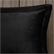 Olliix Woolrich Alton King Comforter Set Polyester in Black/Black