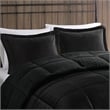 Olliix Woolrich Alton King Comforter Set Polyester in Black/Black