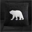 Olliix Woolrich Alton King Comforter Set Polyester in Black/Black