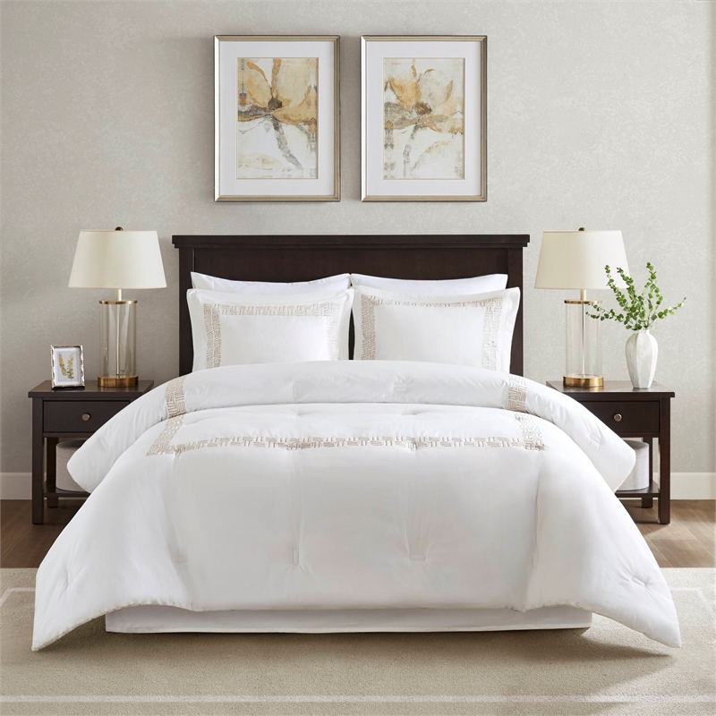 Olliix Harbor House Blue Nile King Comforter Set Cotton in Multi