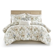 Olliix Harbor House Blue Herbal King Comforter Set Cotton in Multi
