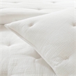 Olliix Harbor House Blue Breeze King Quilt Set Cotton in White