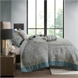 Olliix Madison Park Aubrey King Bedspread Set Cotton in Teal