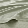 Olliix Madison Park Egyptian Cotton King Blanket Cotton in Sage Green