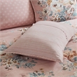 Olliix Madison Park Essentials Heather King Comforter Set Polyester in Pink