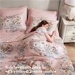 Olliix Madison Park Essentials Heather King Comforter Set Polyester in Pink