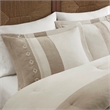 Olliix Woolrich Sutherland King Comforter Set Polyester in Taupe