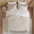 Olliix Super Listing Logan King Duvet Set Polyester in Neutral