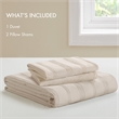 Olliix Super Listing Logan King Duvet Set Polyester in Neutral