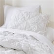 Olliix Intelligent Design Lily Twin Comforter Set Microfiber in White