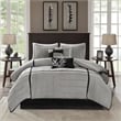 Olliix Madison Park Dune King Comforter Set Polyester in Grey