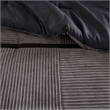 Olliix Madison Park Dallas King Comforter Set Polyester in Grey