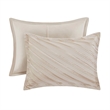 Olliix Madison Park Riva King Comforter Set Polyester in Beige