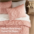 Olliix Madison Park Elise King Comforter Set Polyester in Pink