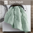 Olliix Madison Park Elise King Comforter Set Polyester in Sage