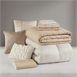 Olliix Madison Park Royce King Comforter Set Polyester in Ivory