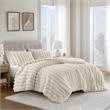 Olliix Madison Park Jasmine King Comforter Mini Set Polyester in Ivory