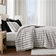 Olliix Madison Park Jasmine King Comforter Mini Set Polyester in Light Gray
