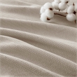Olliix Madison Park Liquid Cotton King Blanket Cotton in Beige