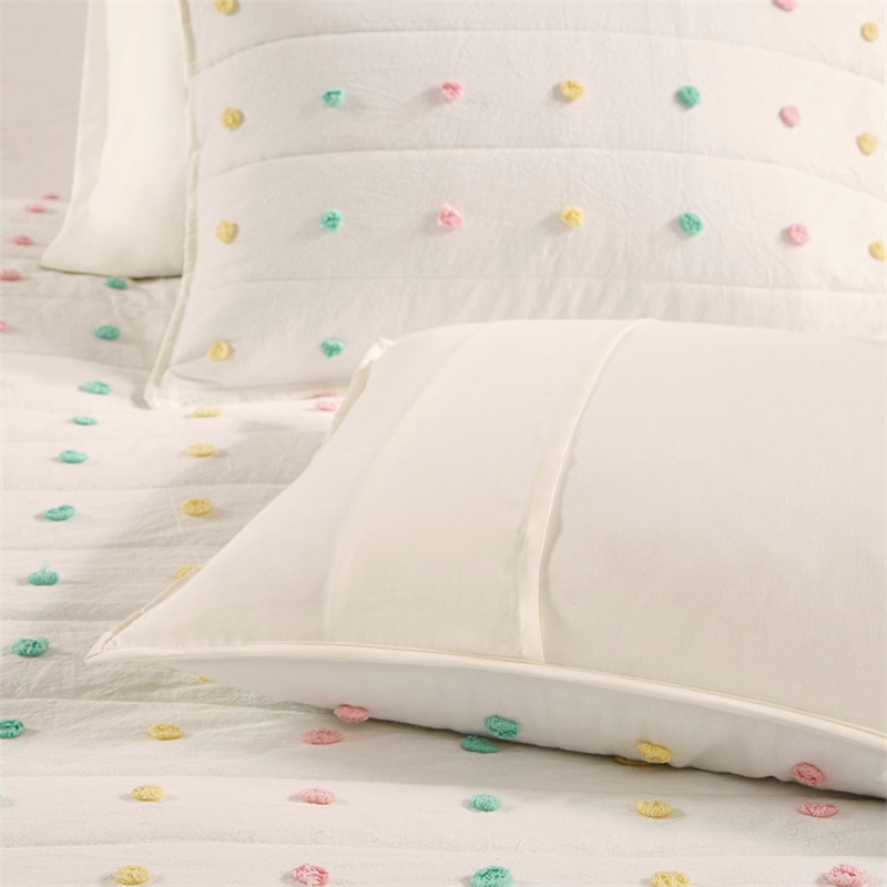 Olliix Intelligent Design Kids Callie Twin Quilt Set Cotton in Multi