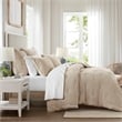 Olliix Harbor House Blue Breeze King Quilt Set Cotton in Taupe