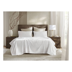 Olliix Harbor House Egyptian Cotton King Sheet Set Cotton in White