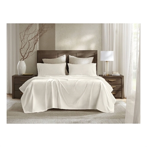 Olliix Harbor House Egyptian Cotton King Sheet Set Cotton in  Off White
