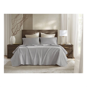 Olliix Harbor House Egyptian Cotton King Sheet Set Cotton in Gray