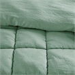 Olliix Intelligent Design Dream Puff Twin Comforter Mini Set Polyester in Sage