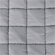 Olliix Intelligent Design Dream Puff Twin Comforter Mini Set Polyester in Grey